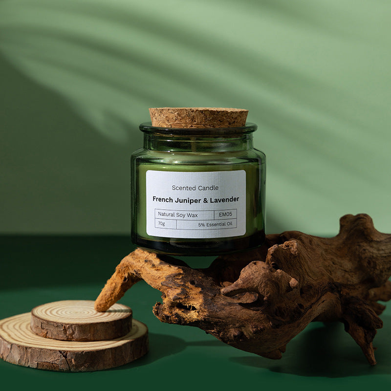 Emerald Glow Soy Candle