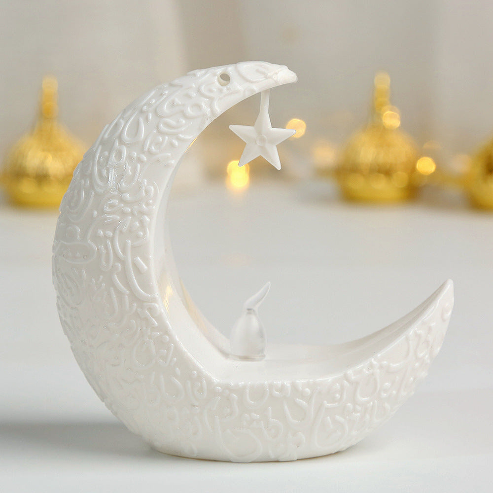Celestial Glow Candlestick Lamp