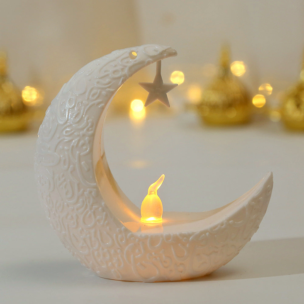 Celestial Glow Candlestick Lamp