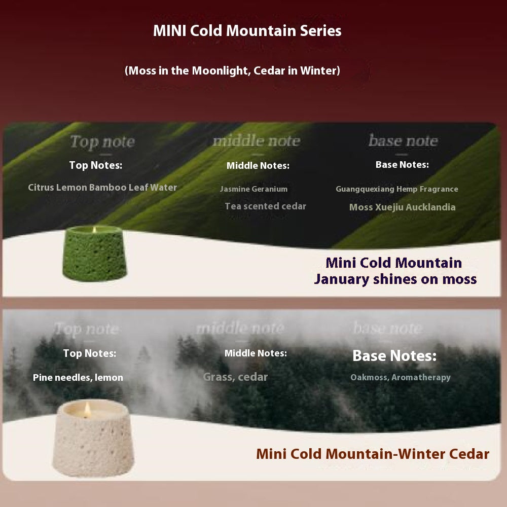Frosted Peaks Aromatherapy Candles