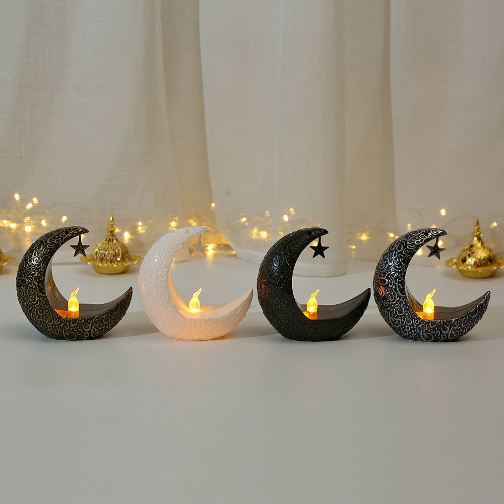 Celestial Glow Candlestick Lamp