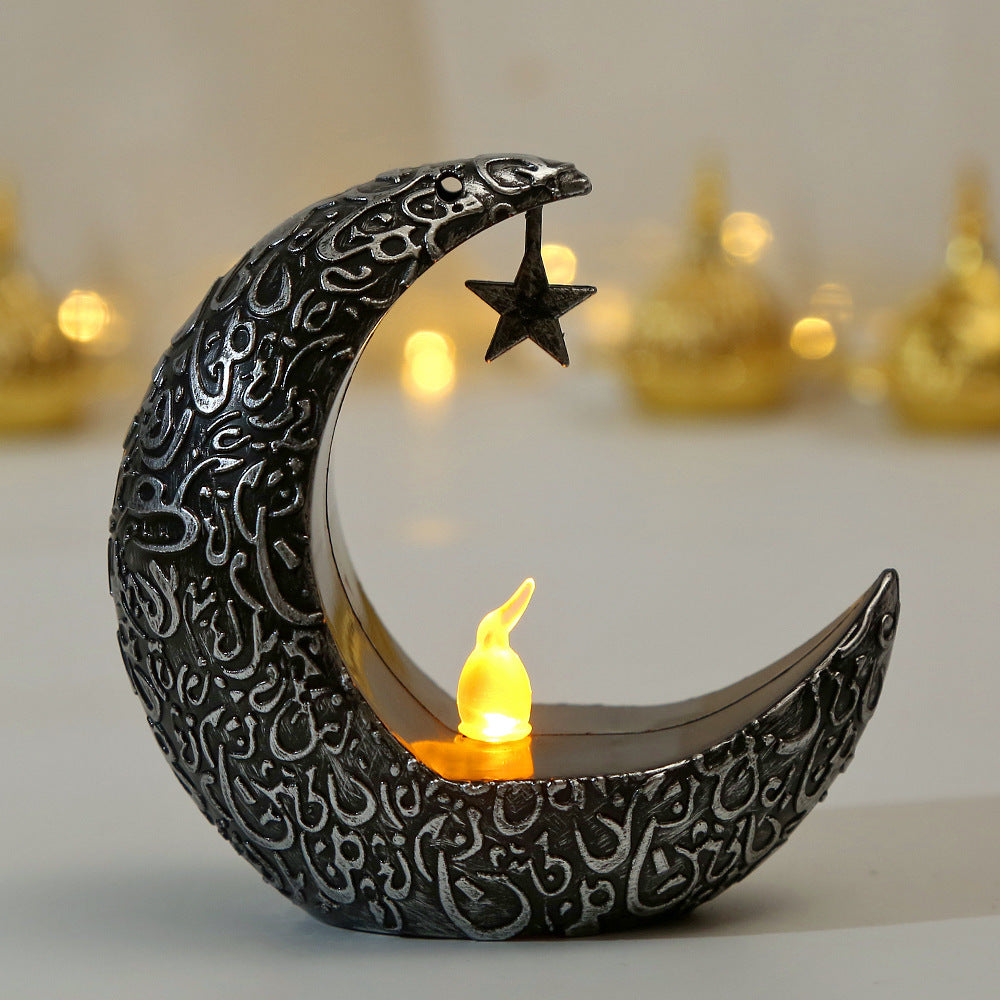 Celestial Glow Candlestick Lamp