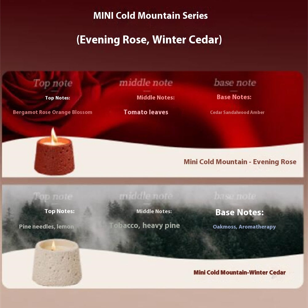 Frosted Peaks Aromatherapy Candles