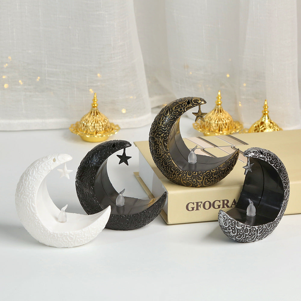 Celestial Glow Candlestick Lamp