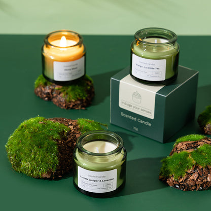 Emerald Glow Soy Candle