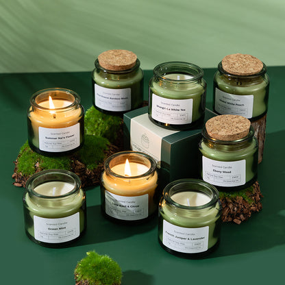 Emerald Glow Soy Candle