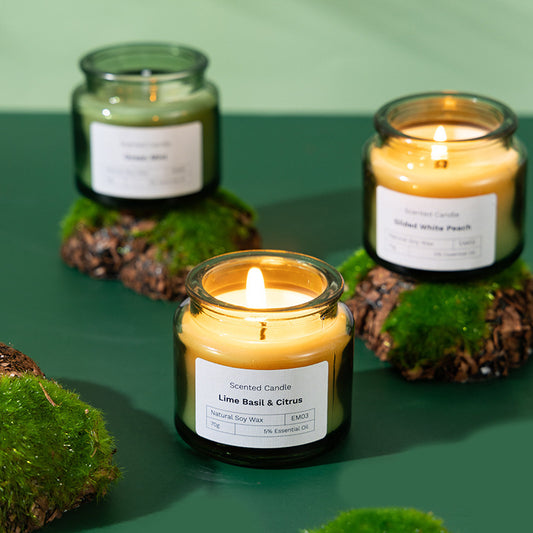 Emerald Glow Soy Candle