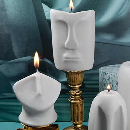 Aura Face Candle Mold