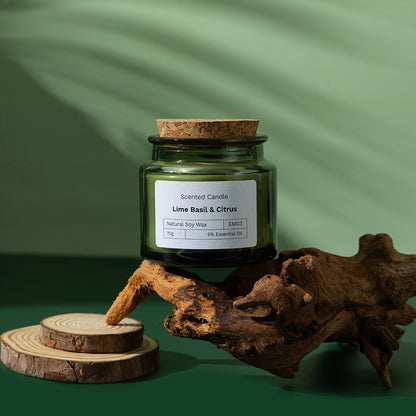 Emerald Glow Soy Candle