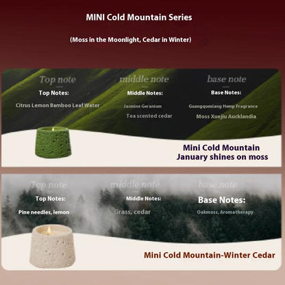 Frosted Peaks Aromatherapy Candles