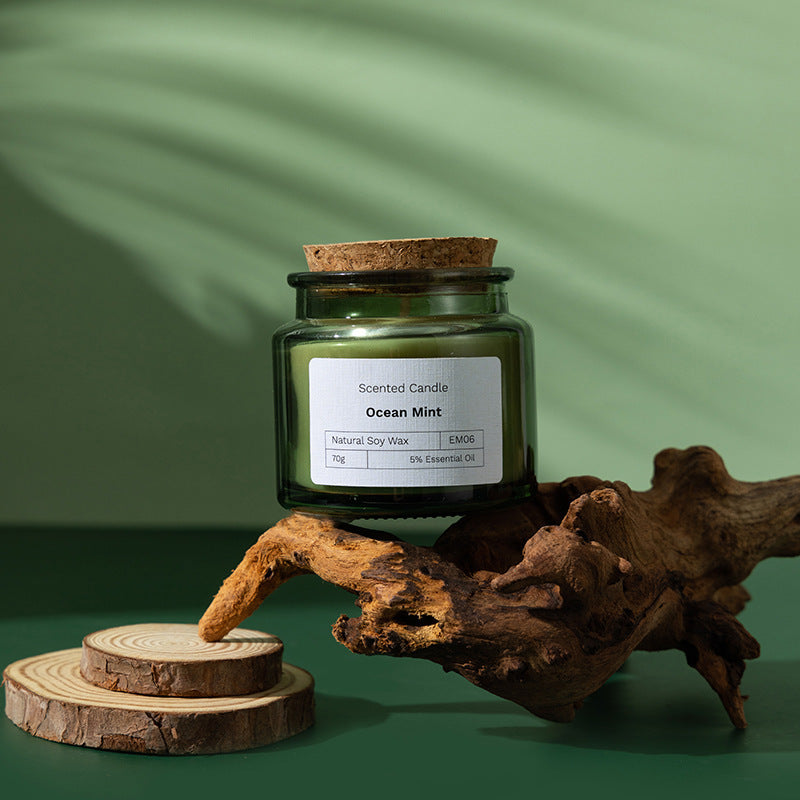 Emerald Glow Soy Candle