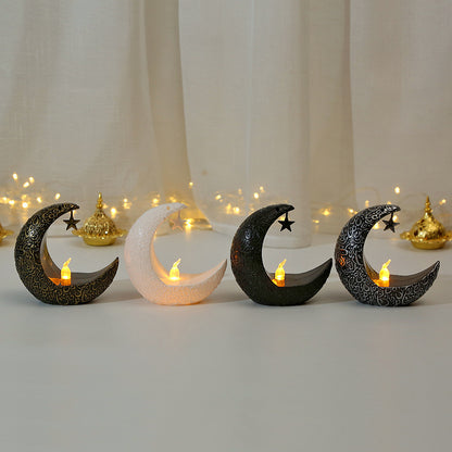 Celestial Glow Candlestick Lamp