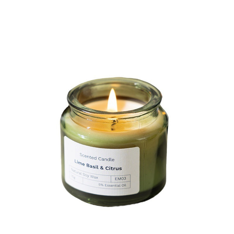 Emerald Glow Soy Candle