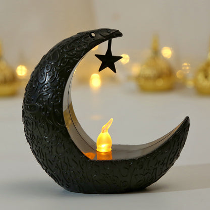 Celestial Glow Candlestick Lamp